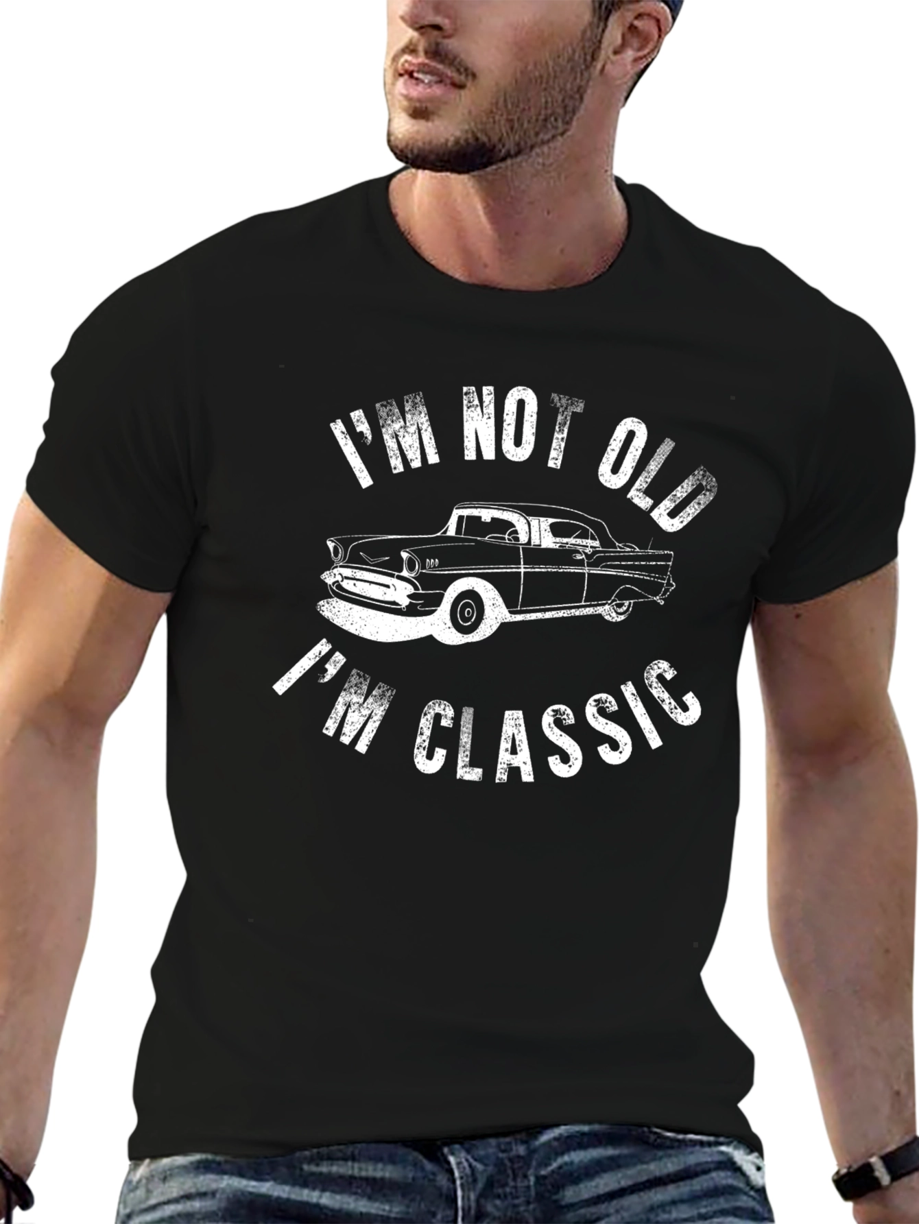 Im Not Old Im Classic Car Graphic T-Shirt
