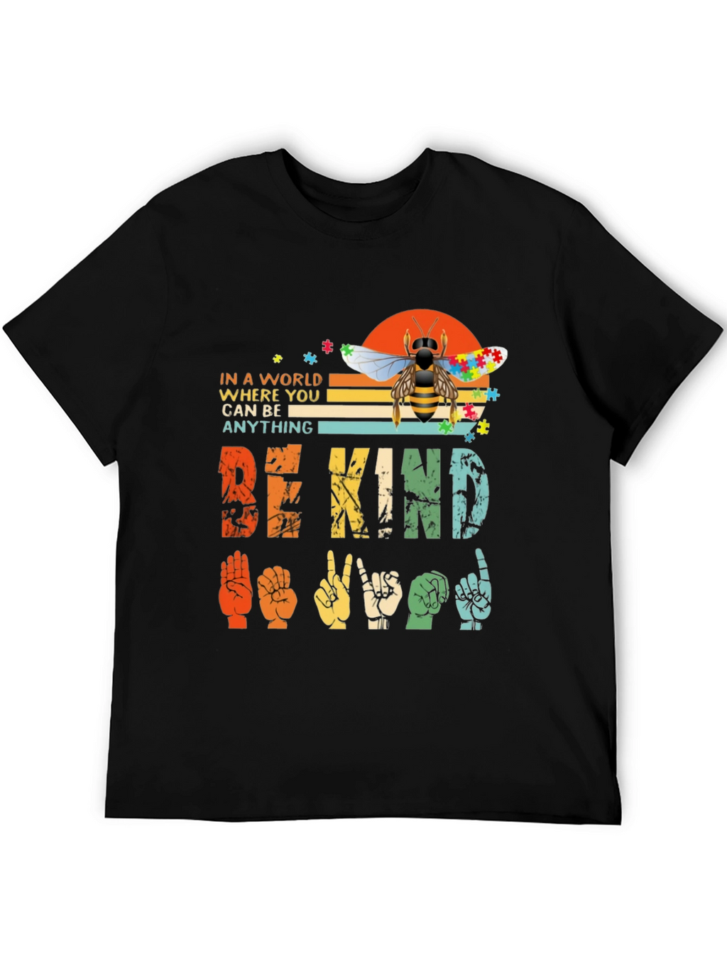 Be Kind Autism Awareness T-Shirt
