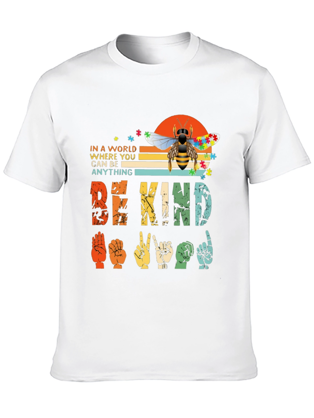 Be Kind Autism Awareness T-Shirt