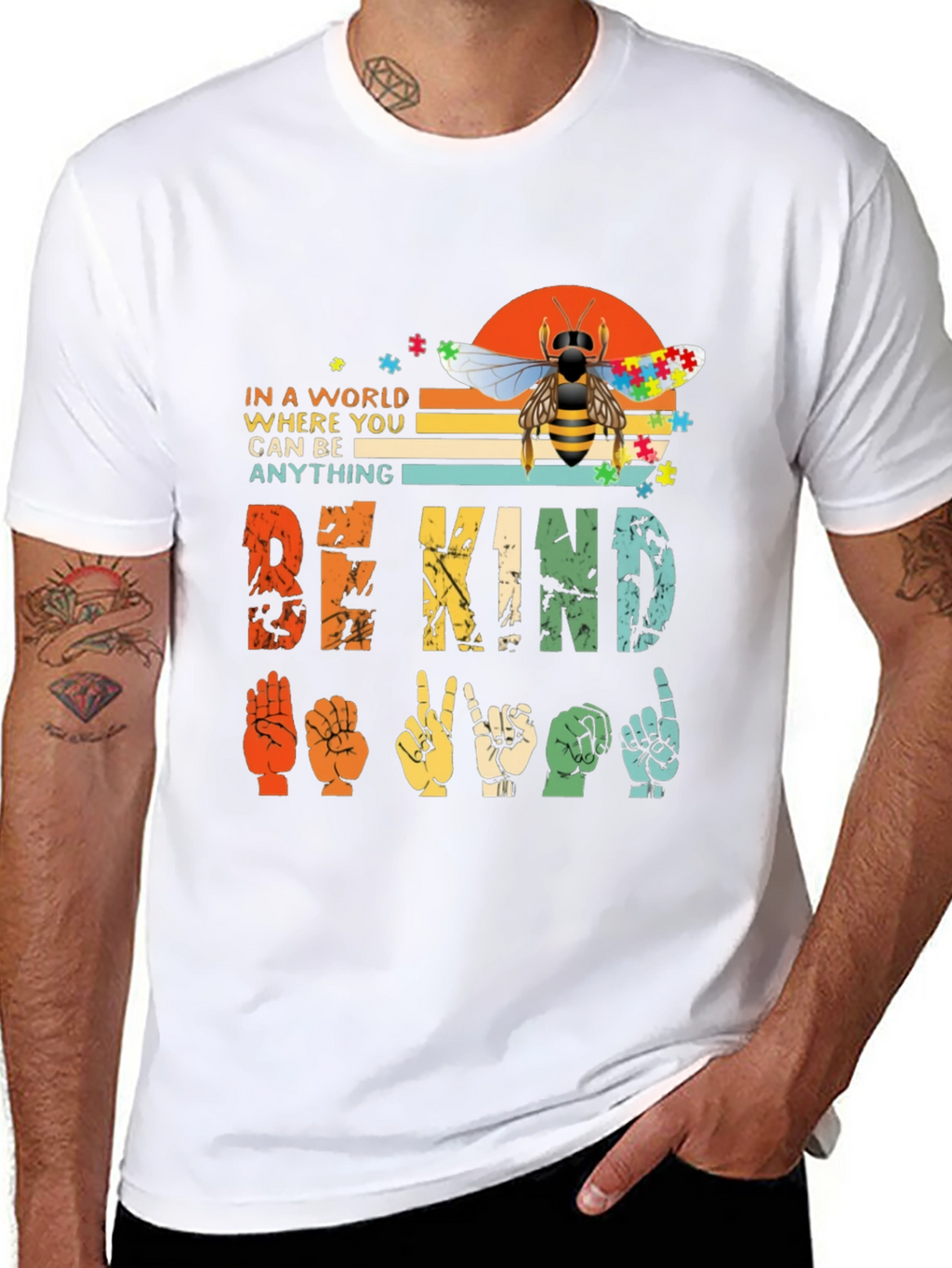 Be Kind Autism Awareness T-Shirt
