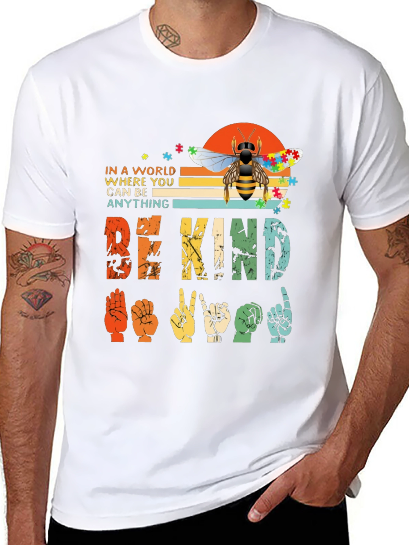Be Kind Autism Awareness T-Shirt