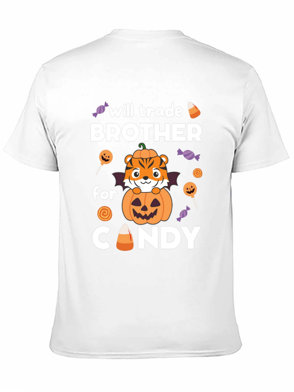 Halloween Brother Candy Trade T-Shirt