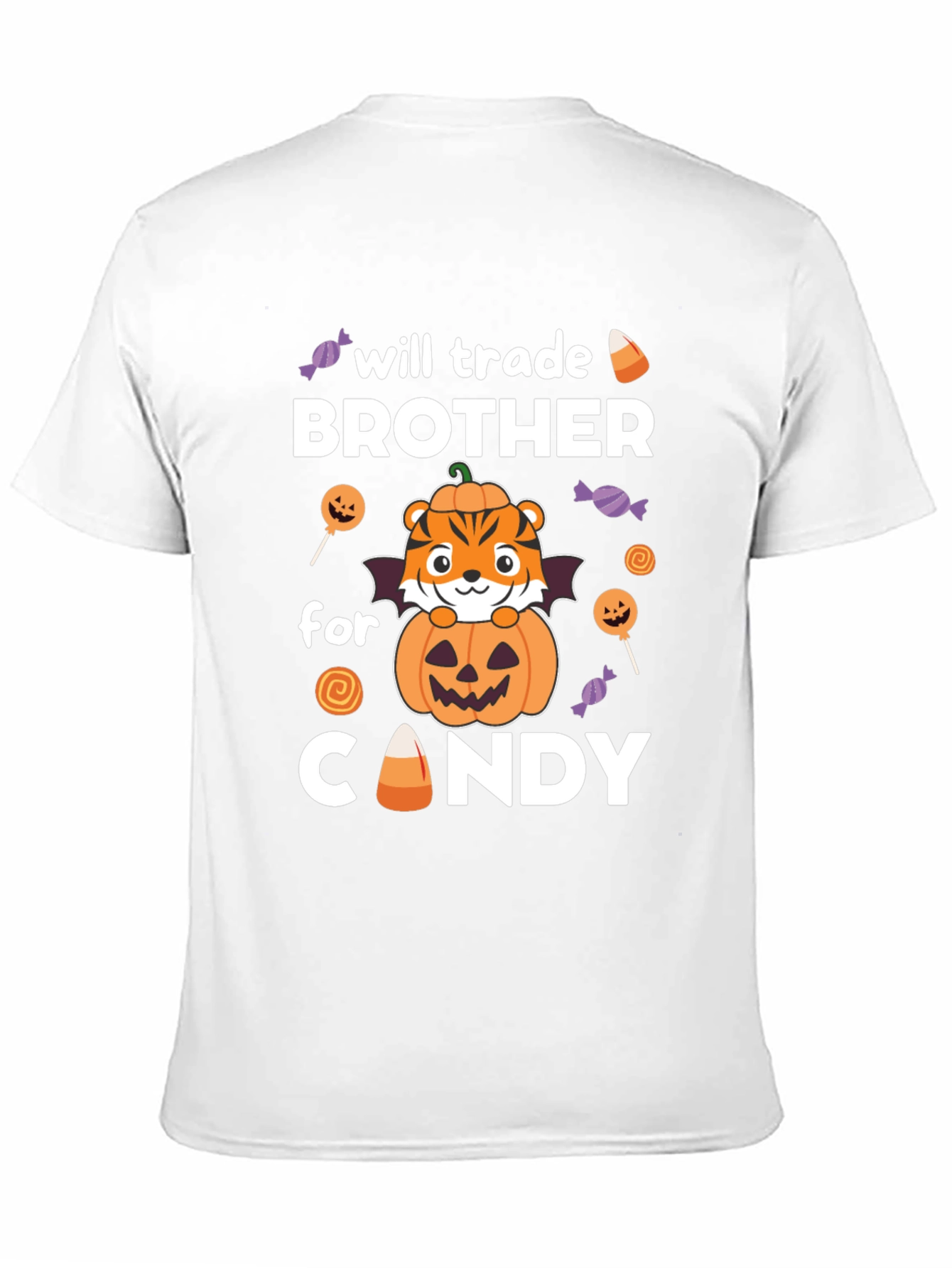 Halloween Brother Candy Trade T-Shirt