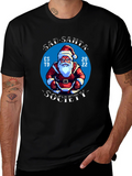 Sad Santa Society Black T-Shirt - Est. 2022