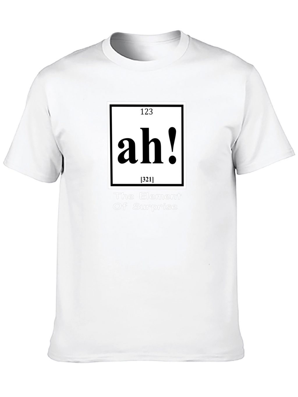 Ah! Element of Surprise Black T-Shirt