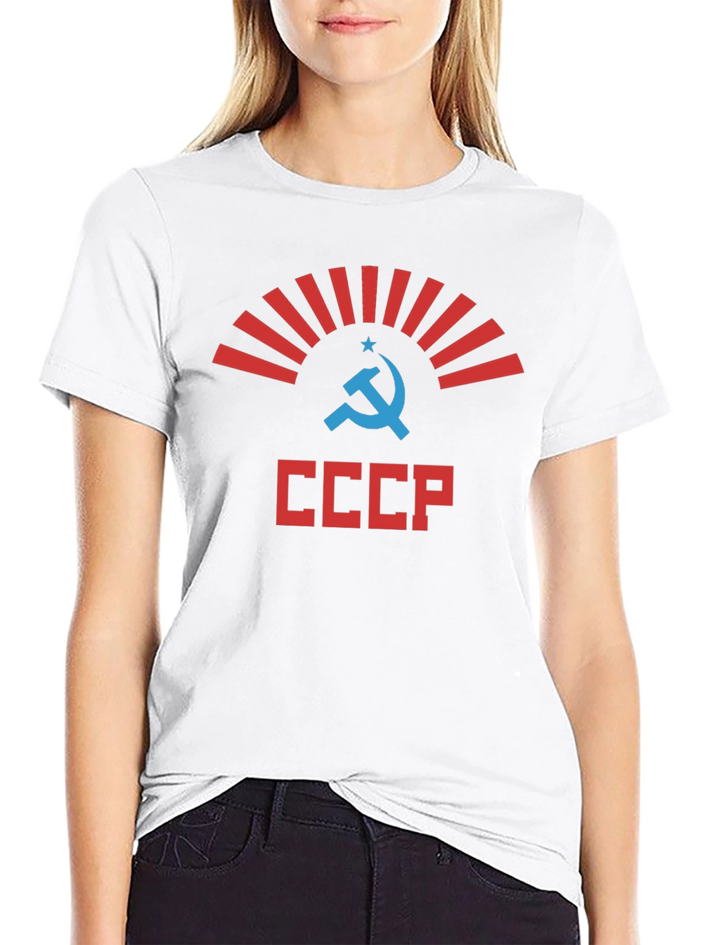 USSR Inspired Graphic T-Shirt - Hammer & Sickle