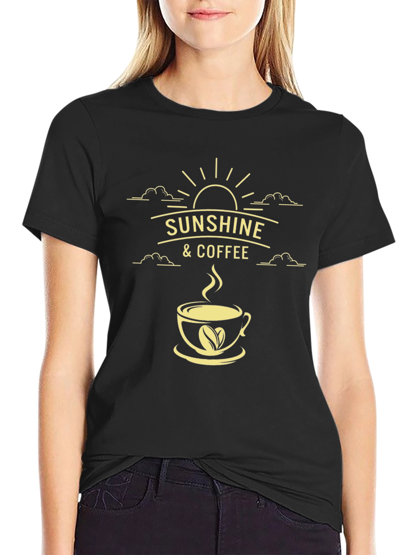 Sunshine & Coffee Graphic Tee