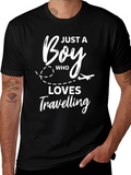 Boy Who Loves Travelling T-Shirt