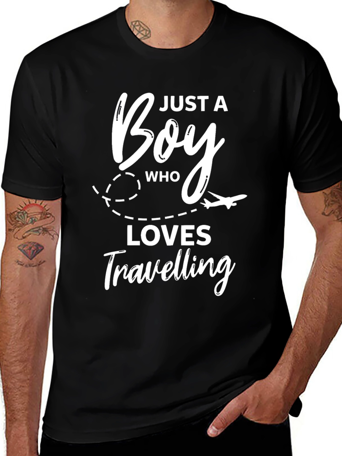 Boy Who Loves Travelling T-Shirt