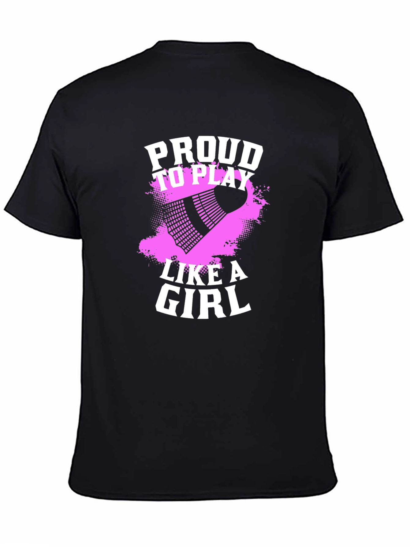 Proud to Play Like A Girl Badminton T-Shirt
