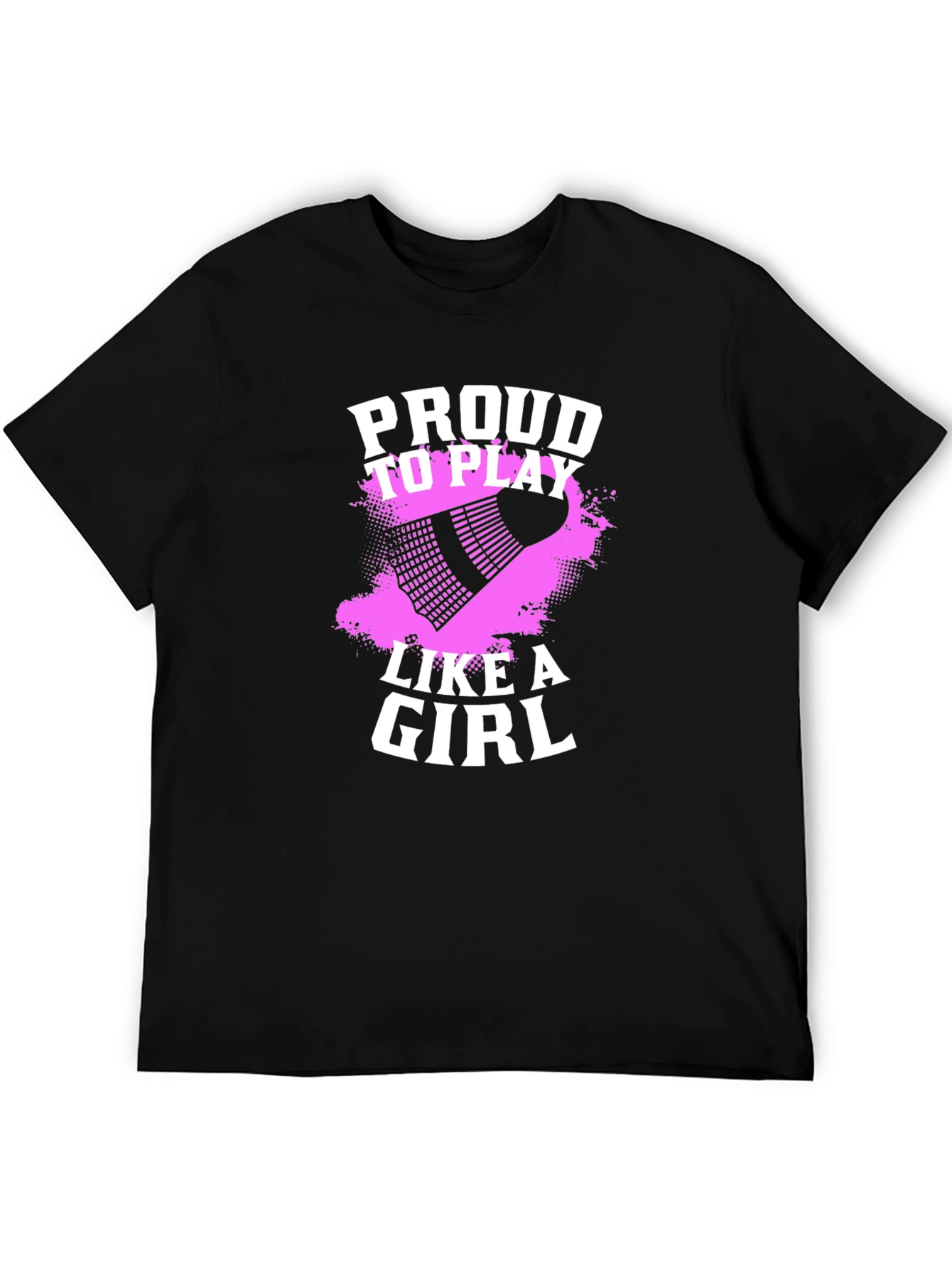 Proud to Play Like A Girl Badminton T-Shirt