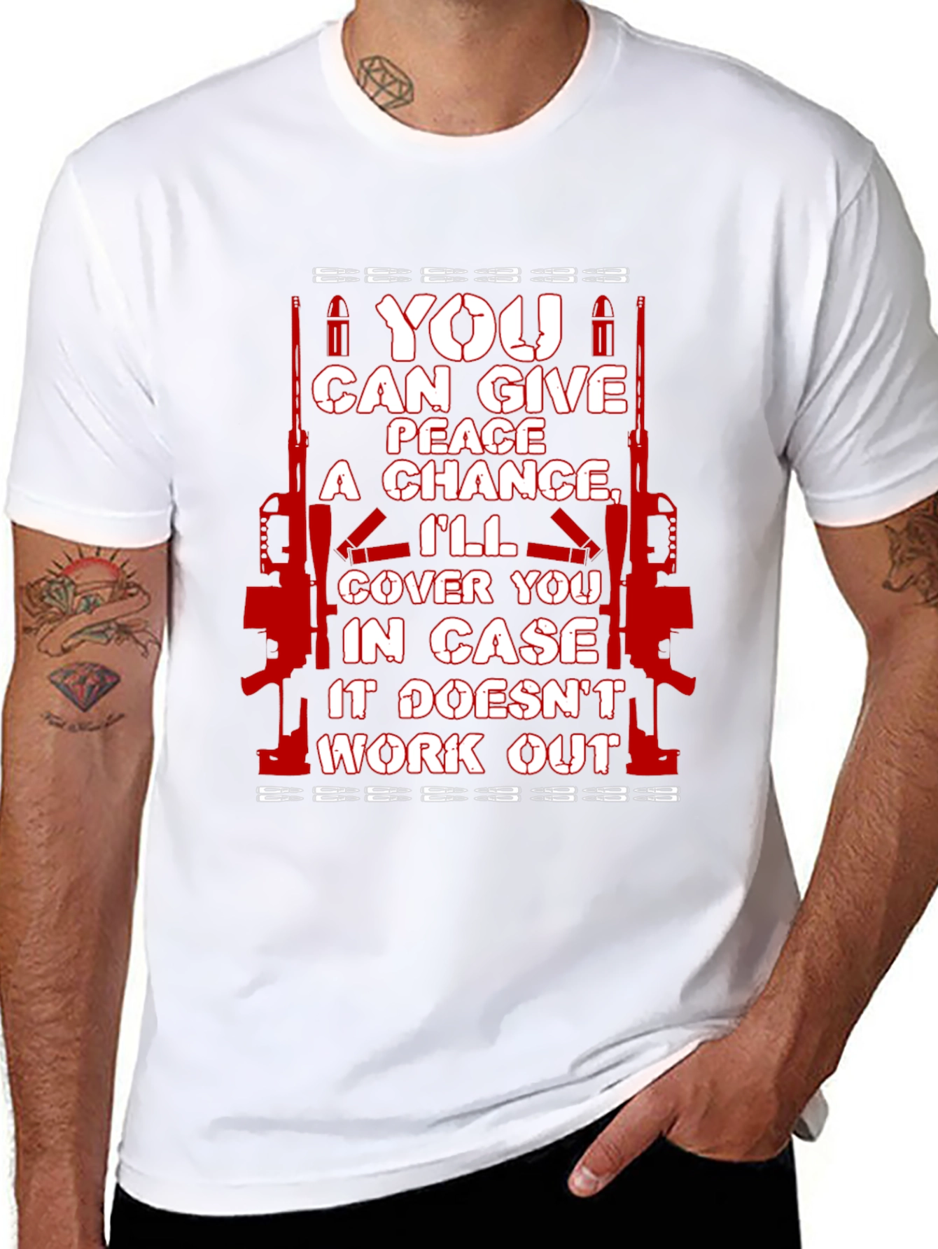 Peace Chance Graphic Tee - Cover You