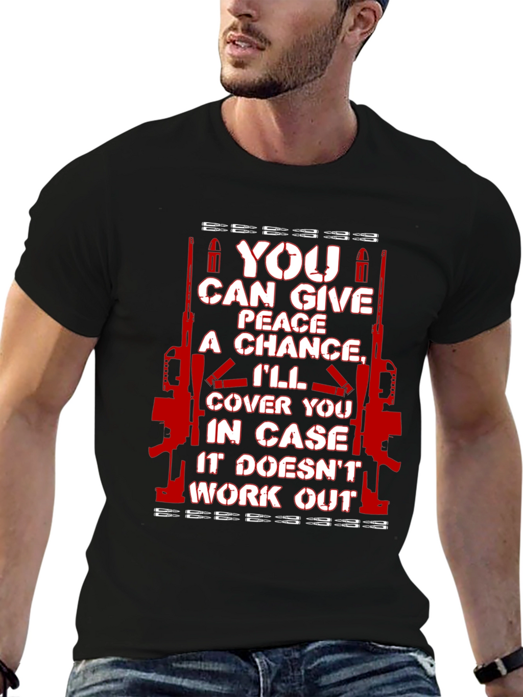 Peace Chance Graphic Tee - Cover You