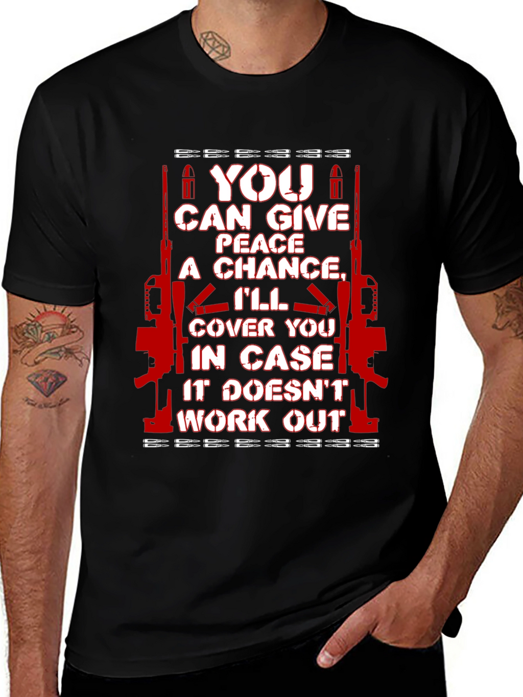 Peace Chance Graphic Tee - Cover You