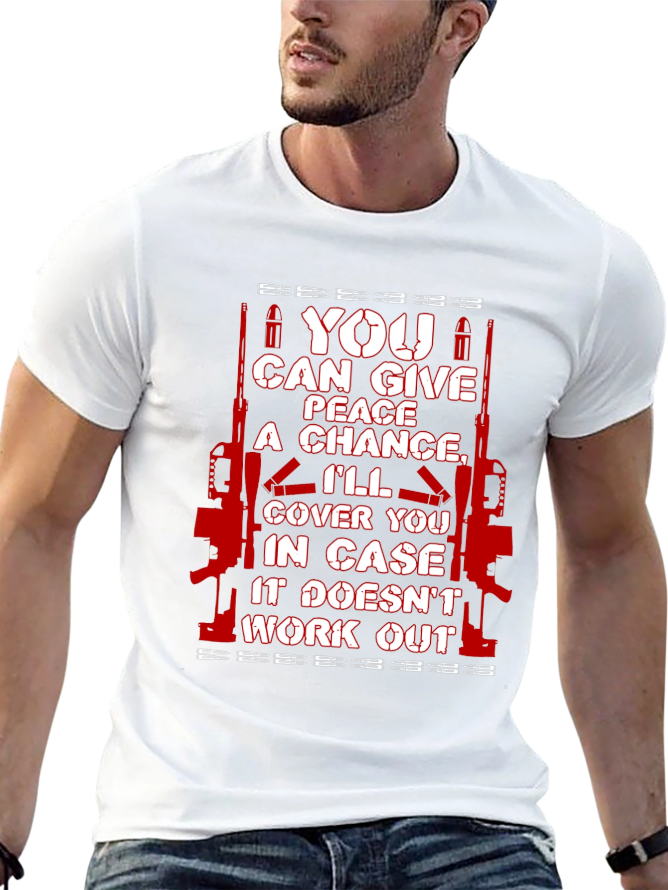 Peace Chance Graphic Tee - Cover You