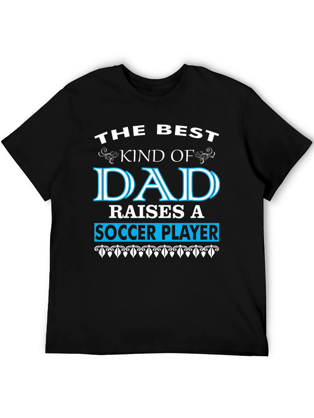 Best Dad Soccer Player T-Shirt