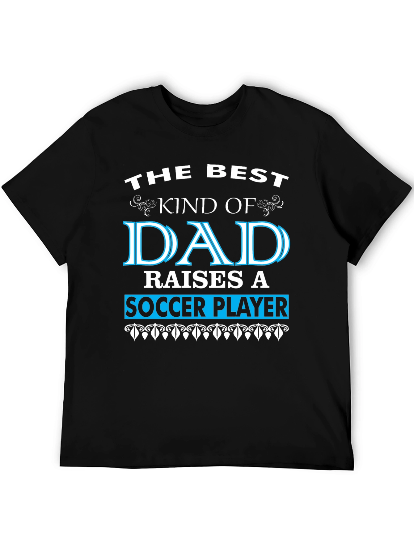 Best Dad Soccer Player T-Shirt