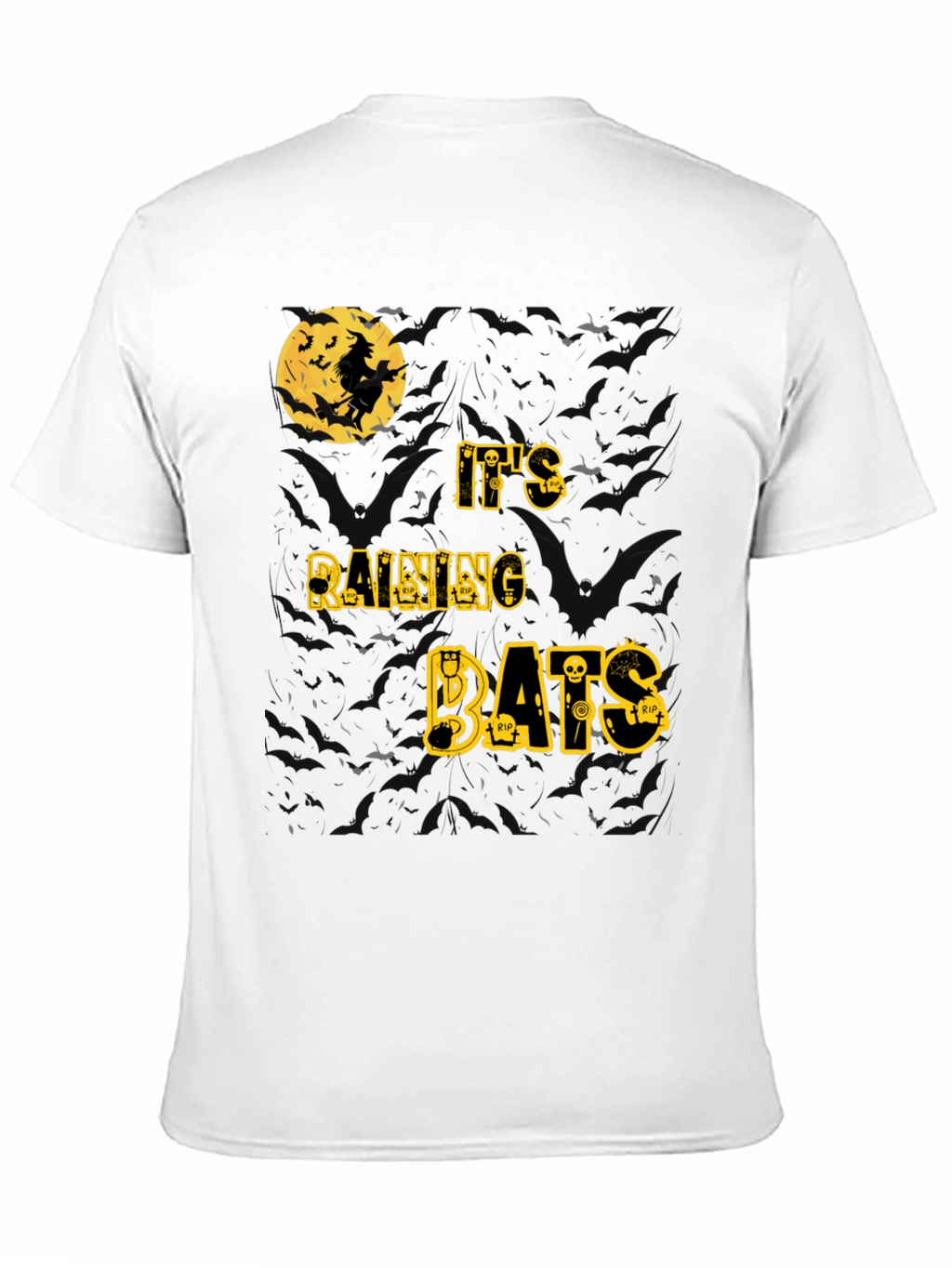 Halloween Witch Bats T-Shirt - Spooky Season Tee
