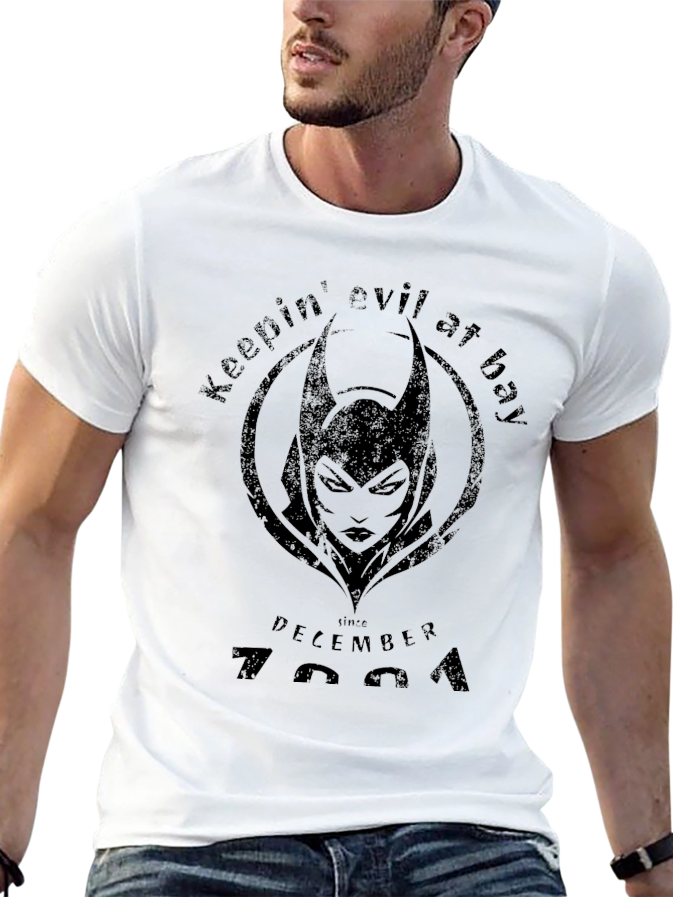 Keepin Evil At Bay Since December 1991 Graphic Tee