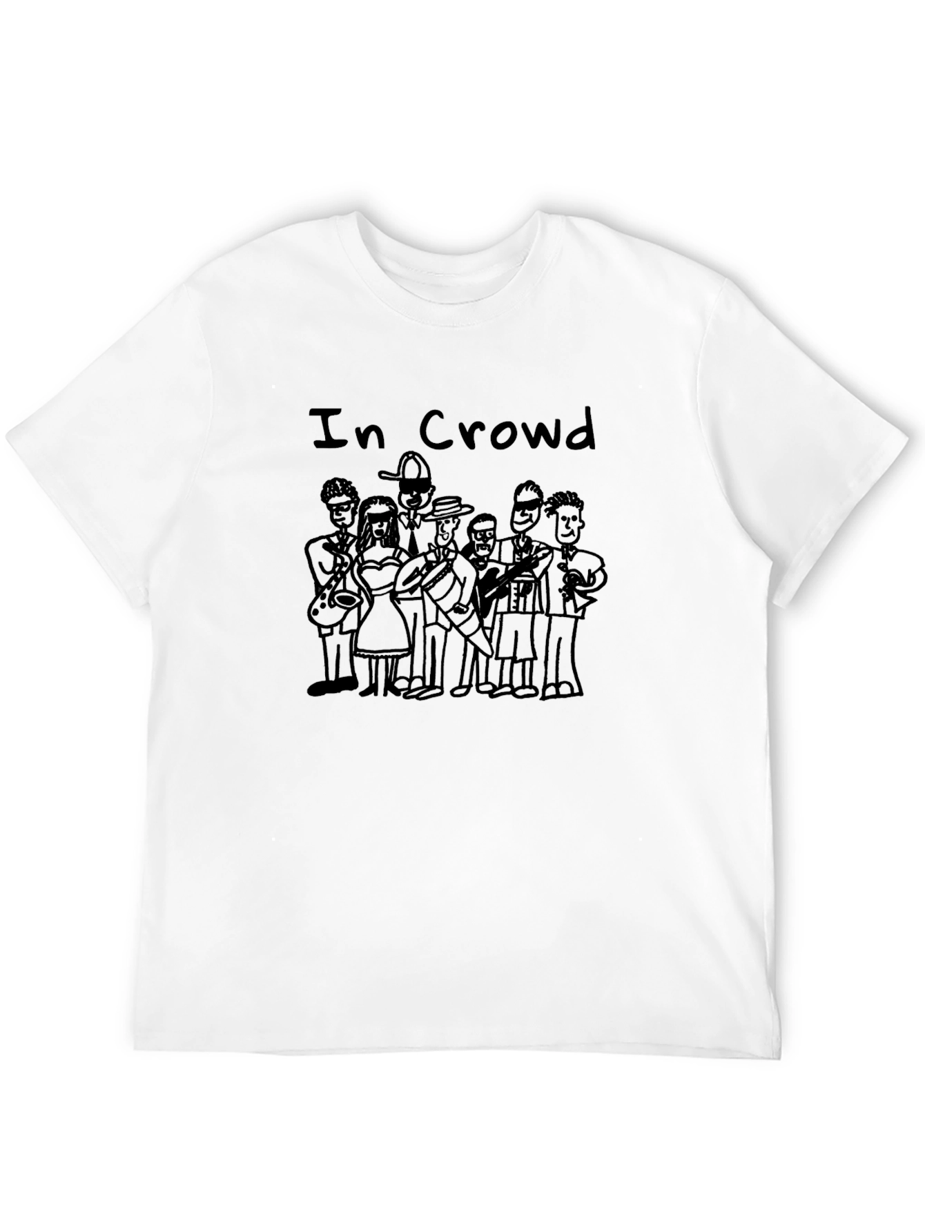In Crowd Band Graphic T-Shirt