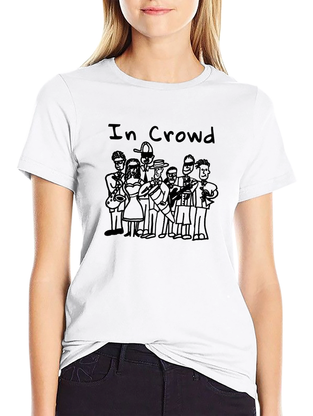 In Crowd Band Graphic T-Shirt