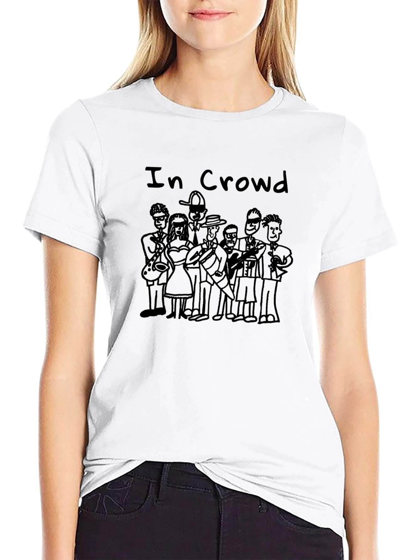 In Crowd Band Graphic T-Shirt