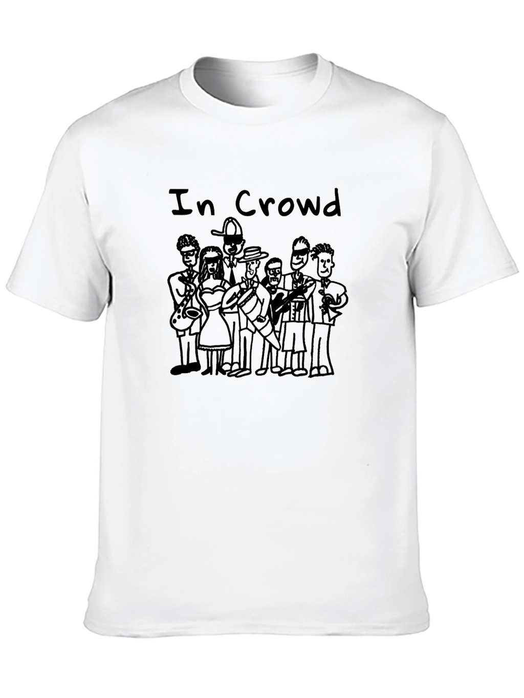 In Crowd Band Graphic T-Shirt