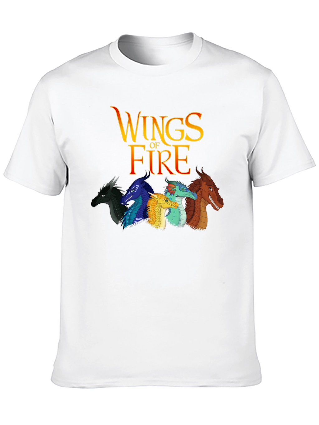Wings of Fire Graphic Tee - Black