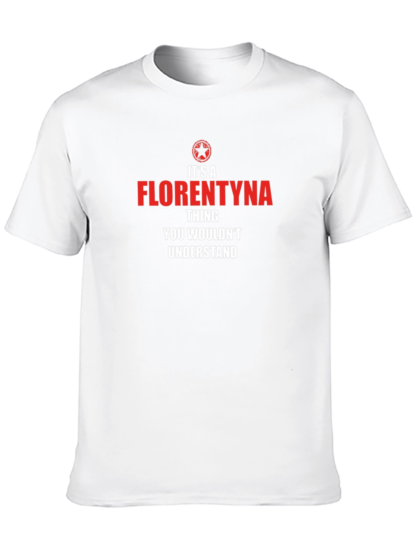 Florentyna Thing T-Shirt - Unique Name Tee