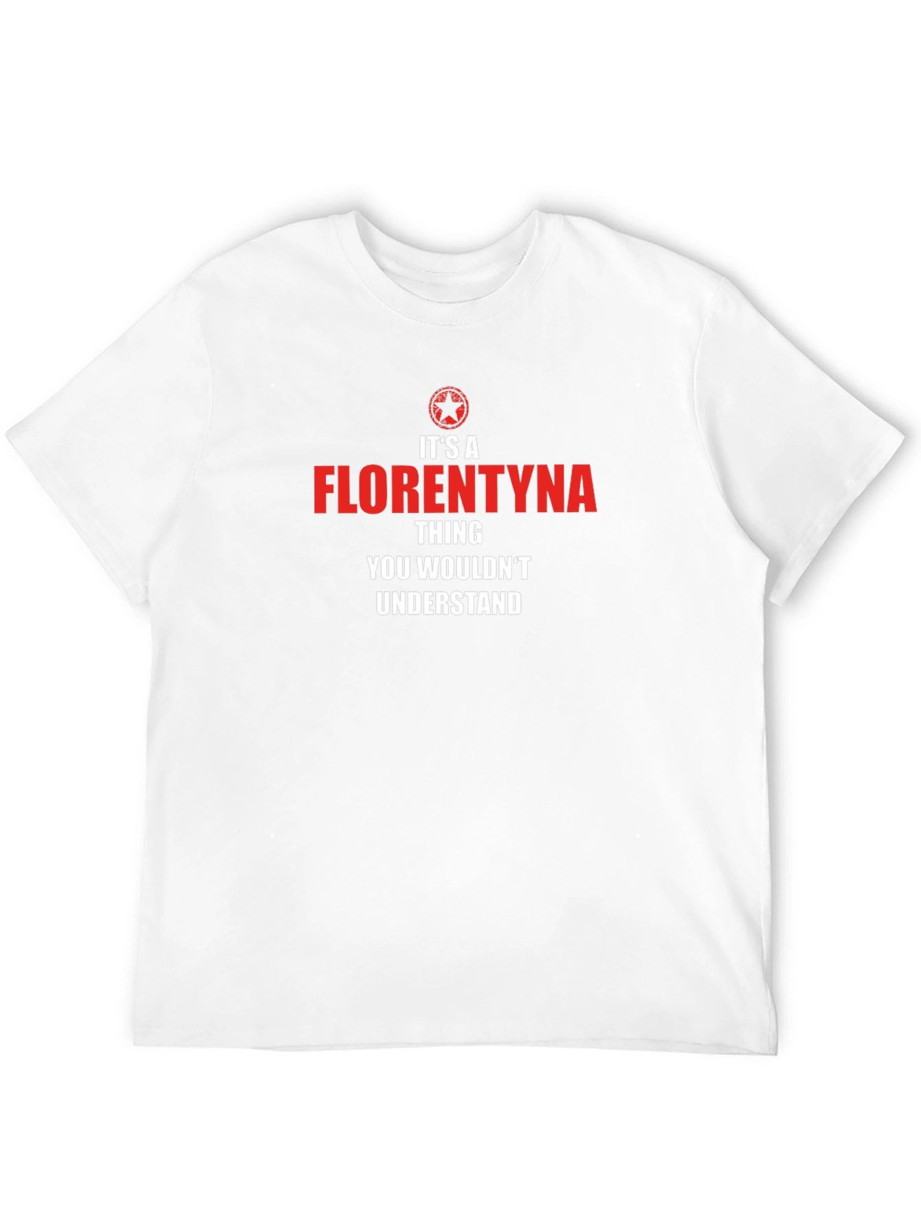 Florentyna Thing T-Shirt - Unique Name Tee