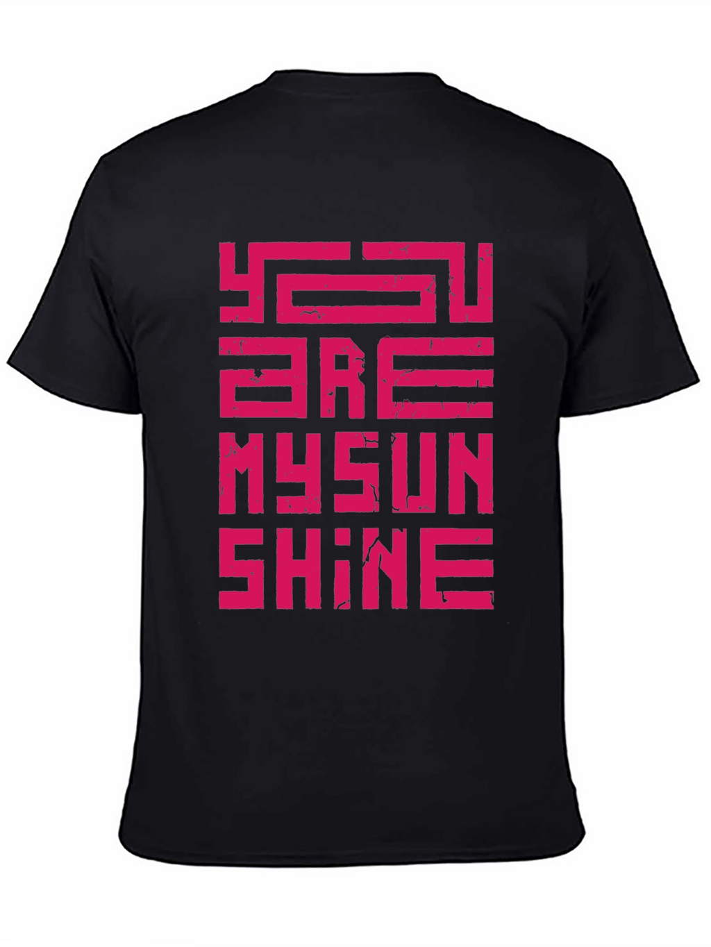 You Are My Sunshine Graphic T-Shirt - Black