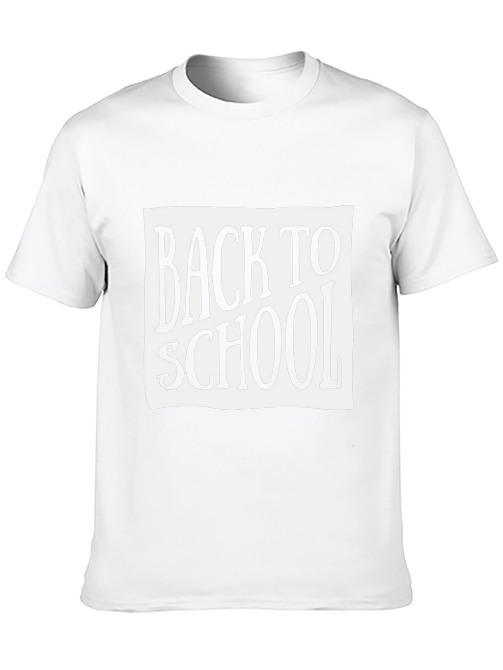 Back to School Graphic Tee - Black Cotton T-Shirt