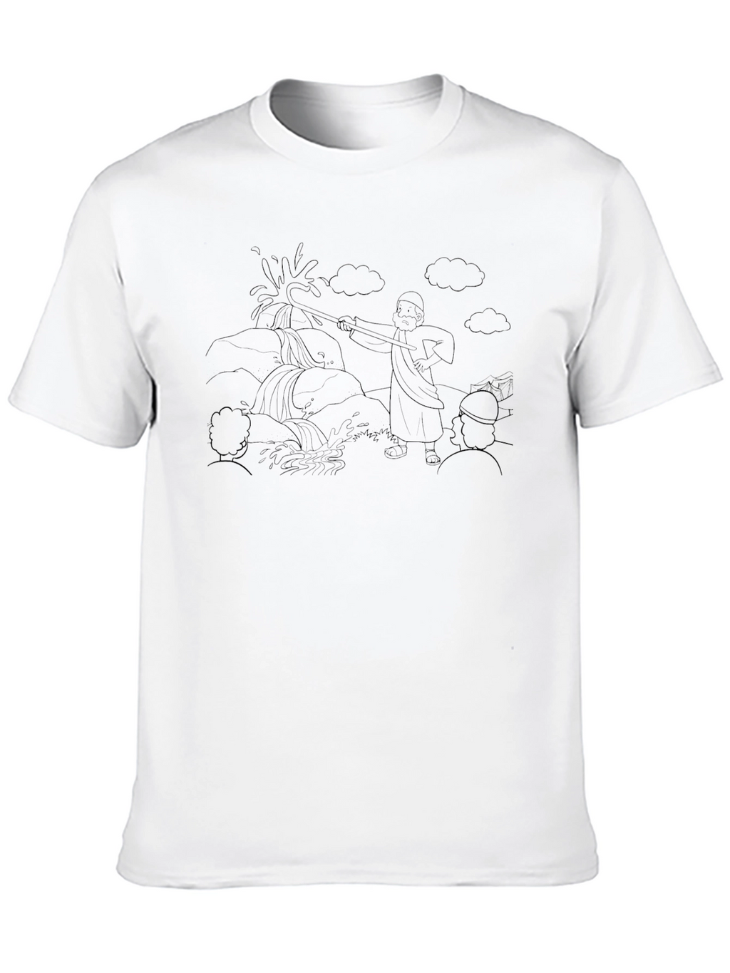 Moses Striking the Rock T-Shirt