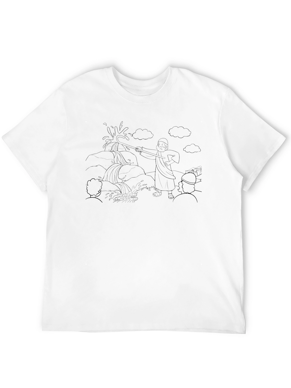 Moses Striking the Rock T-Shirt