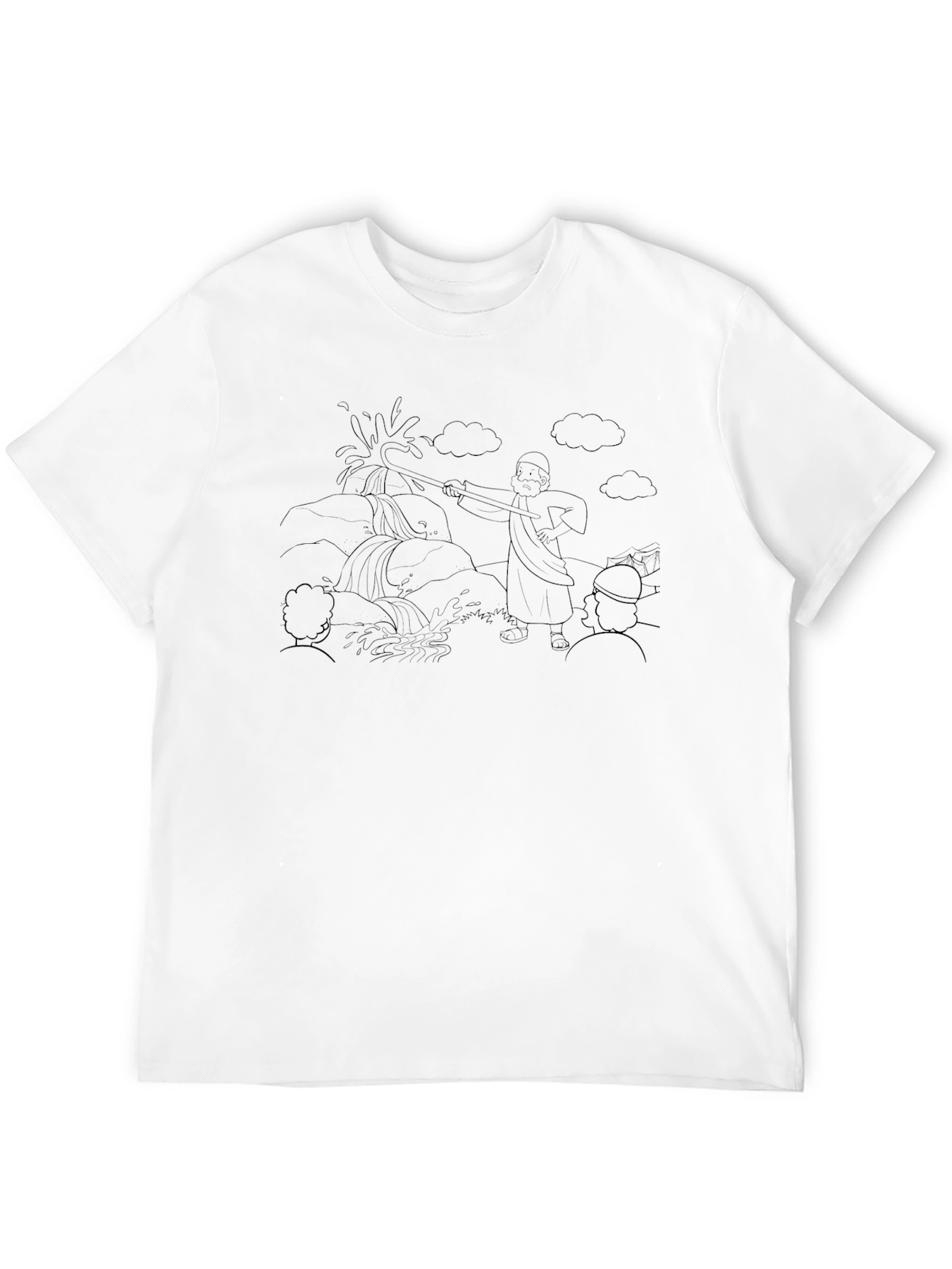 Moses Striking the Rock T-Shirt