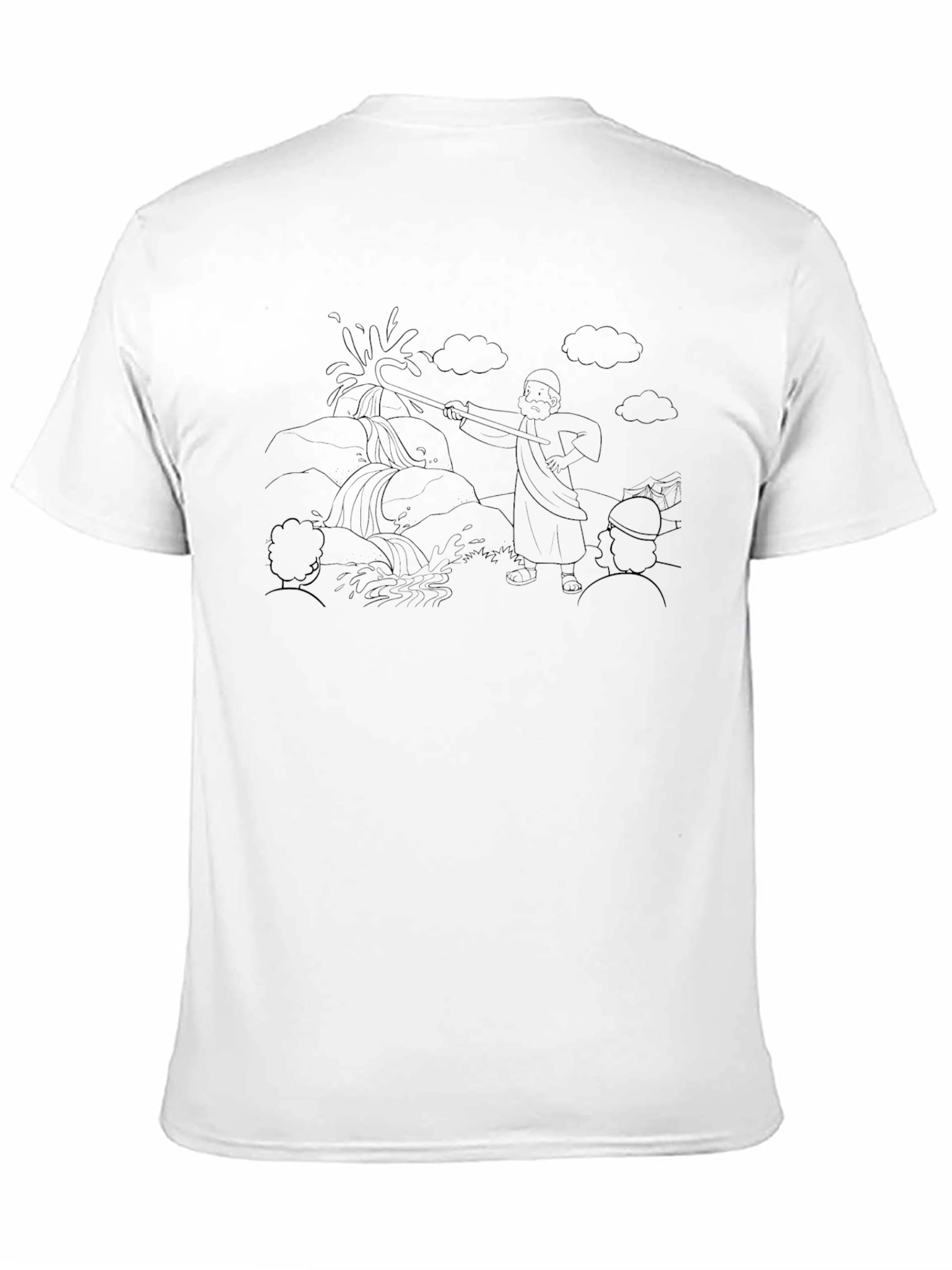 Moses Striking the Rock T-Shirt