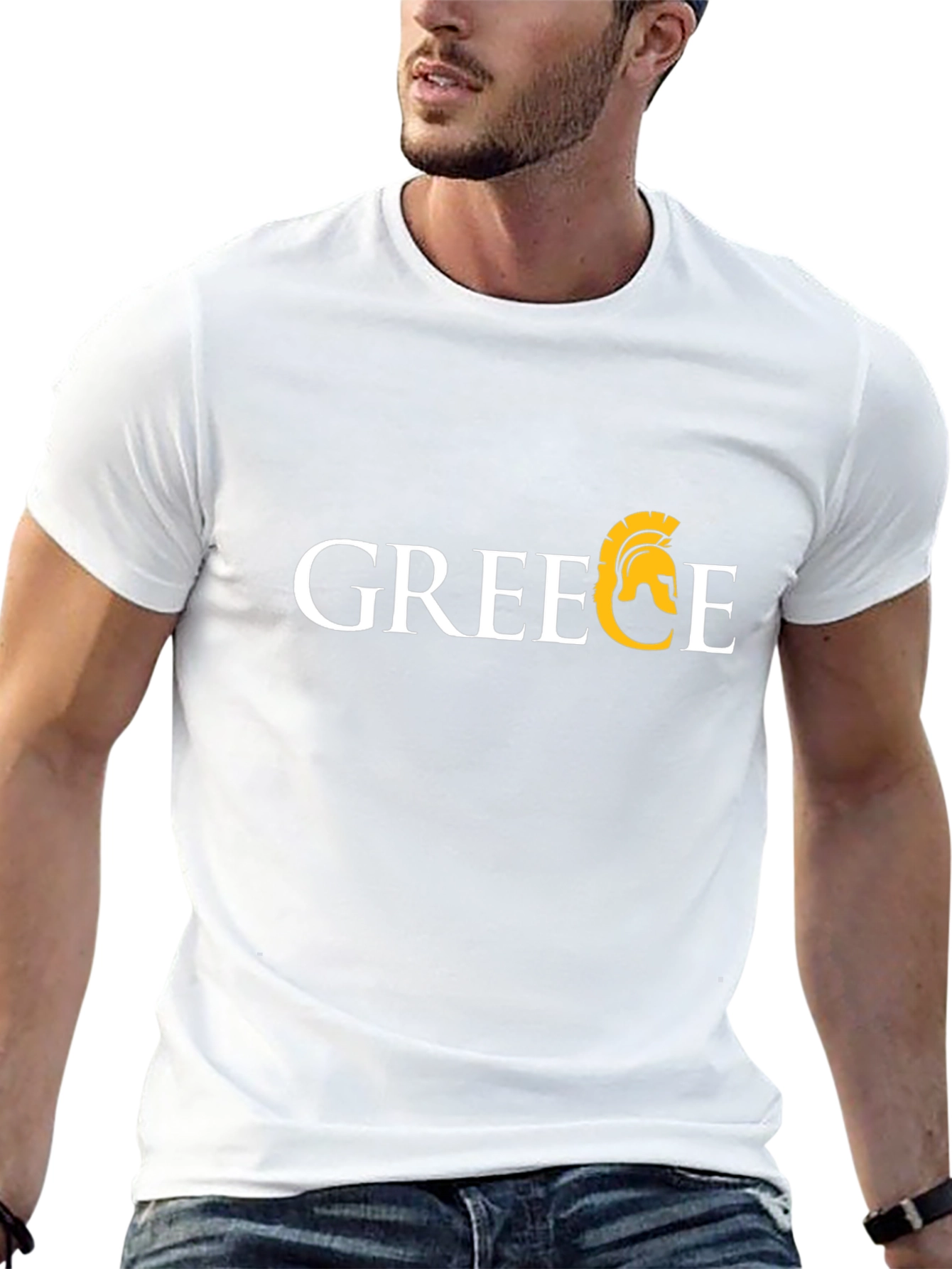 Greece Spartan Helmet T-Shirt