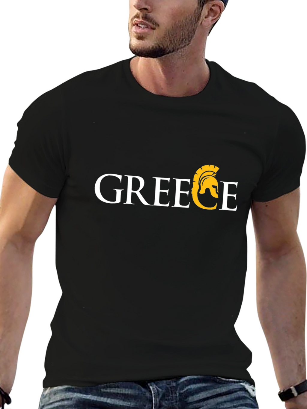 Greece Spartan Helmet T-Shirt