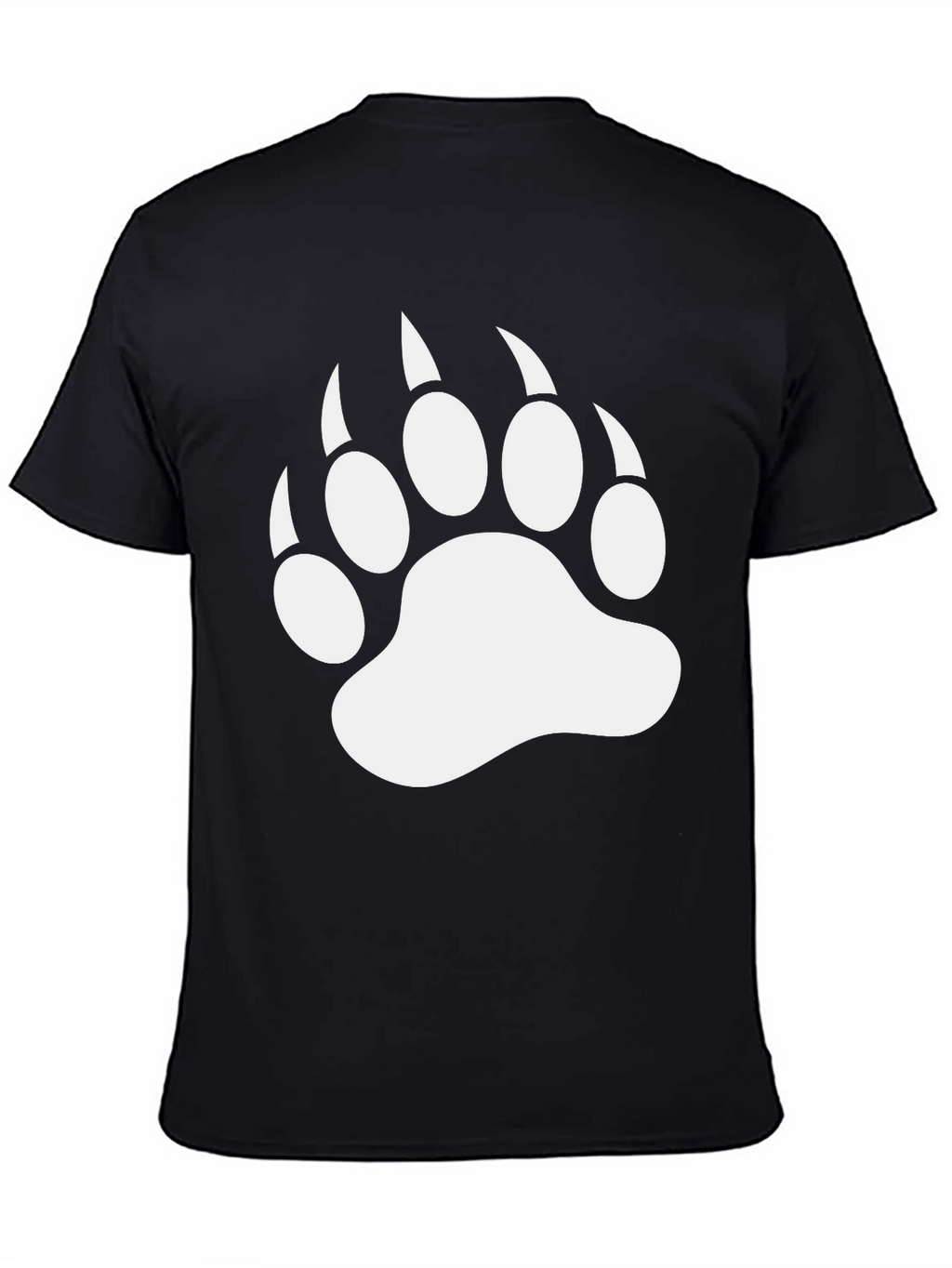 Bear Claw Graphic Tee - Mens Black T-Shirt