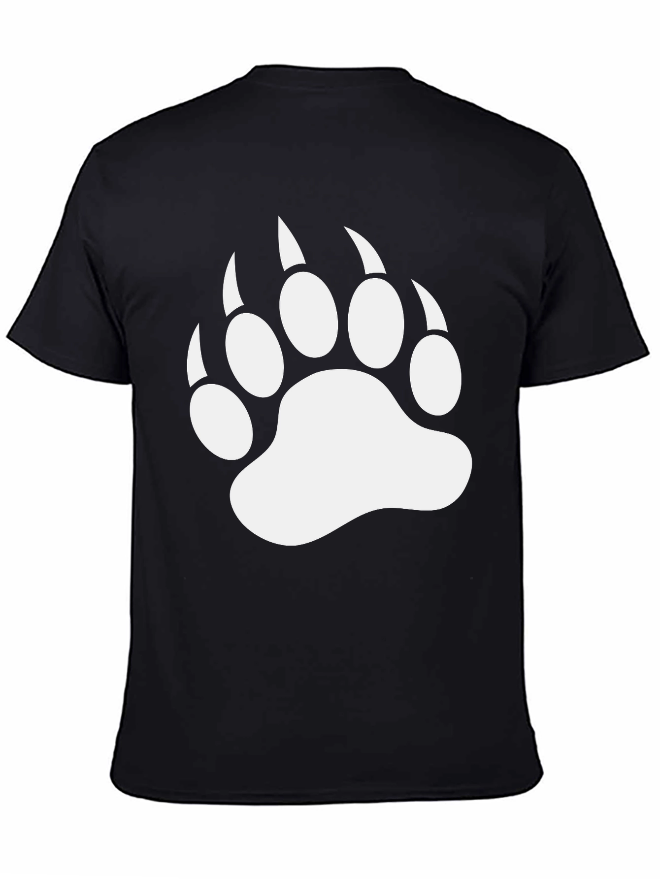Bear Claw Graphic Tee - Mens Black T-Shirt