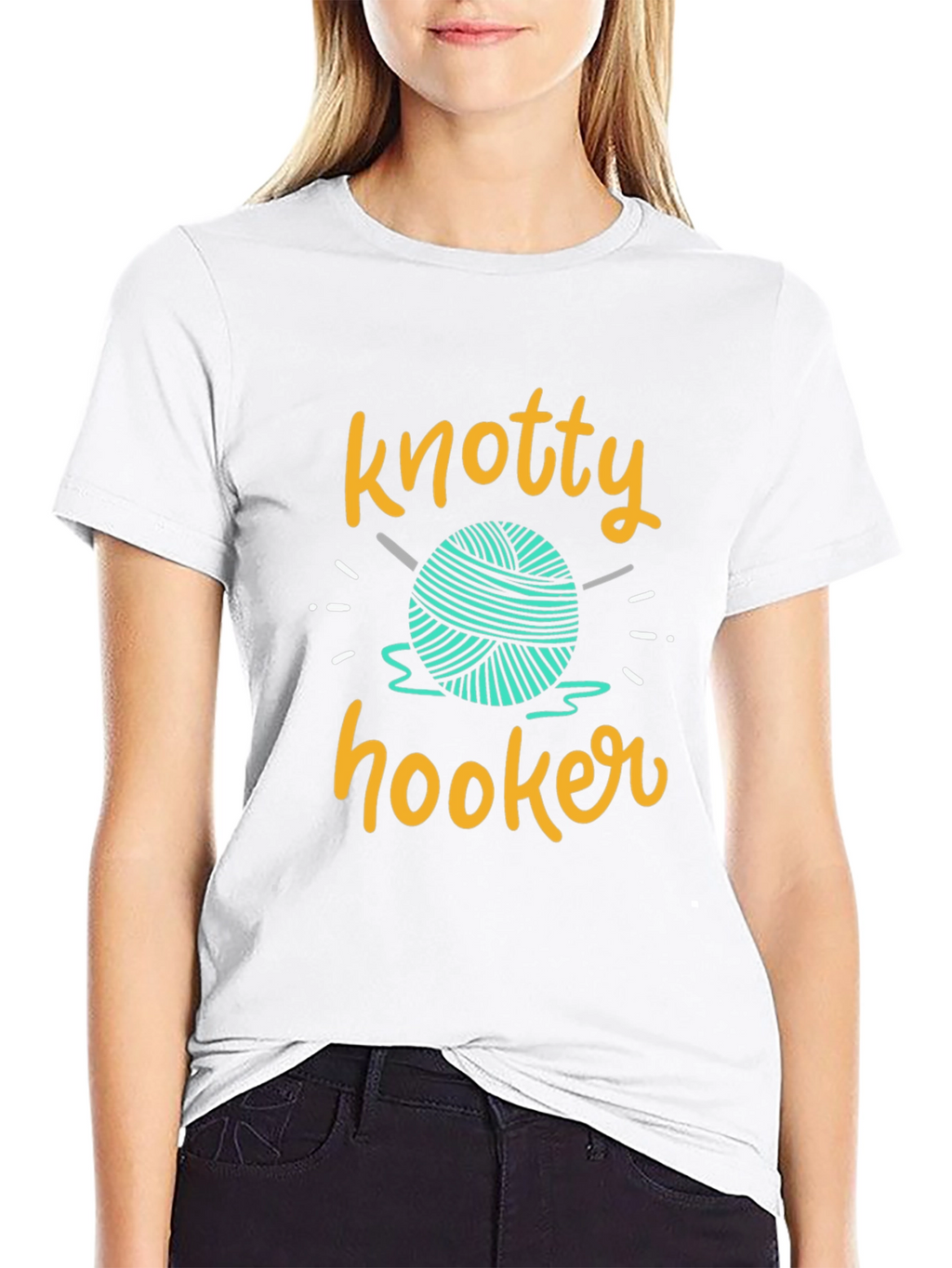 Knotty Hooker Knit Lovers T-Shirt
