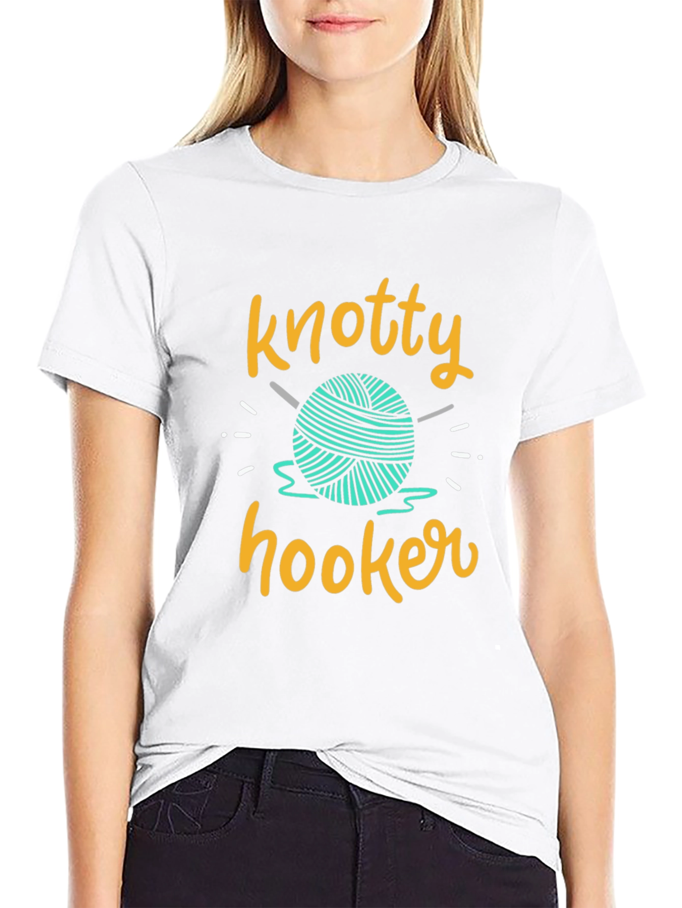 Knotty Hooker Knit Lovers T-Shirt