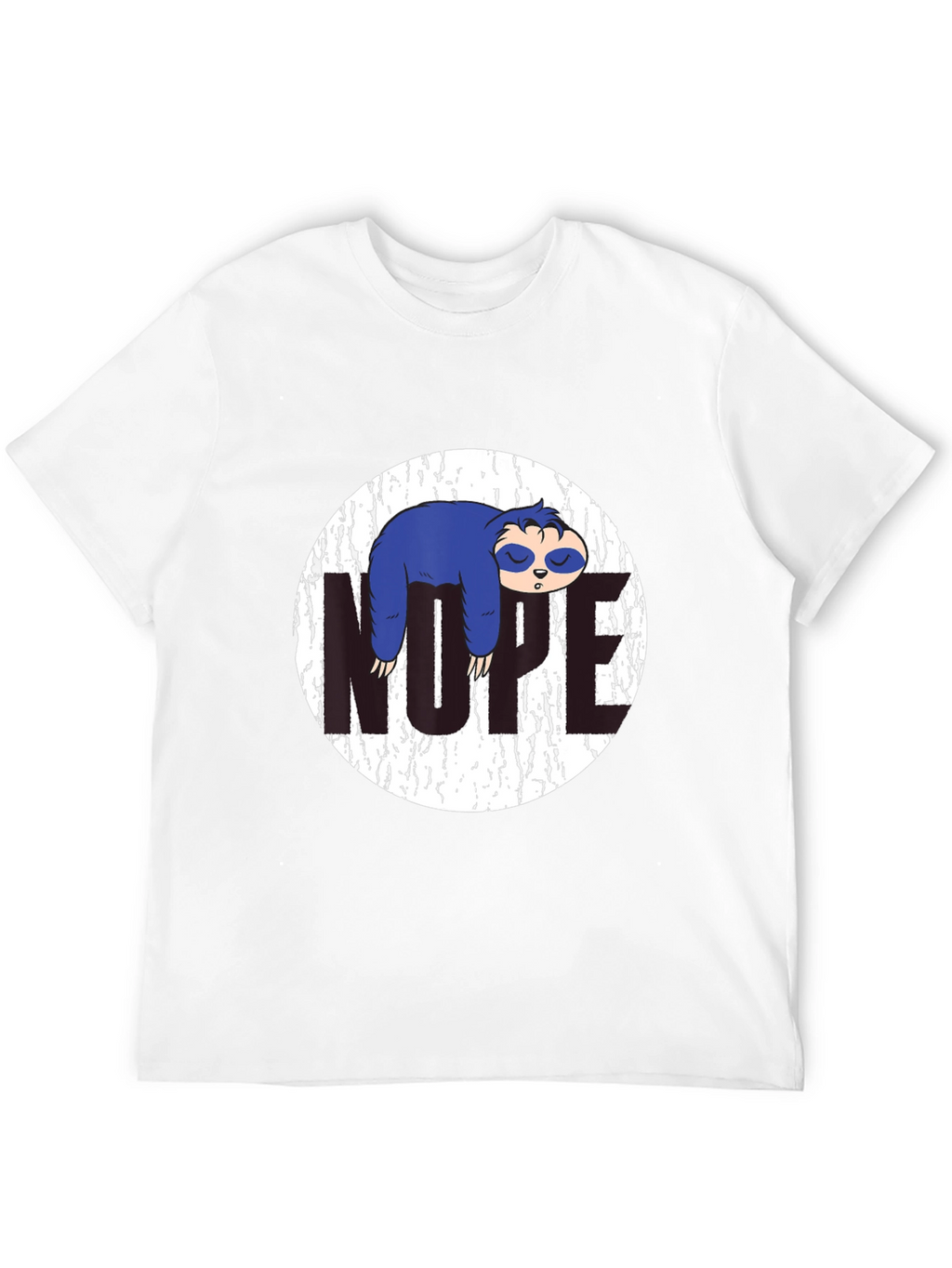 Nope Sloth Graphic Tee