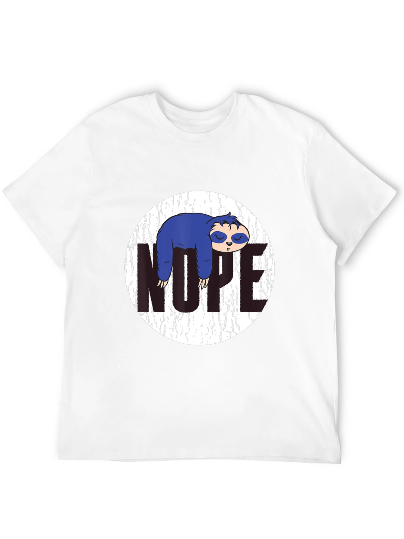 Nope Sloth Graphic Tee