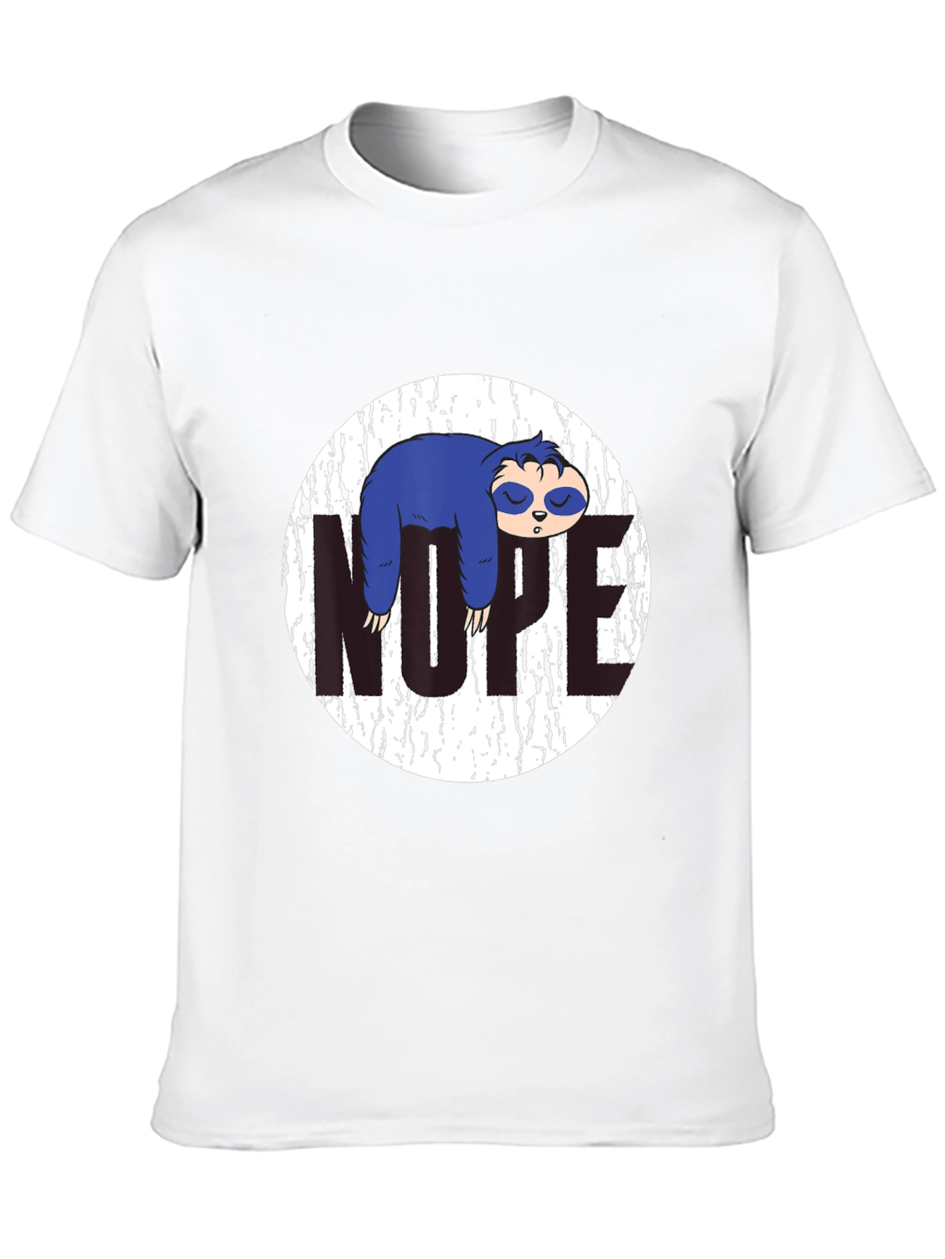 Nope Sloth Graphic Tee