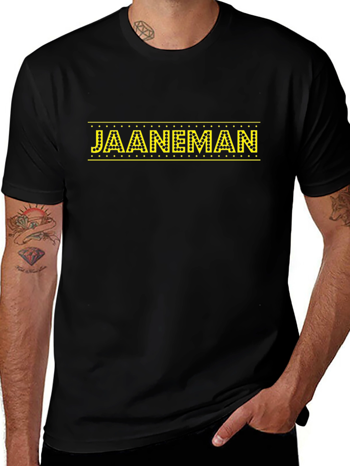 Jaaneman Star Wars Inspired Black T-Shirt