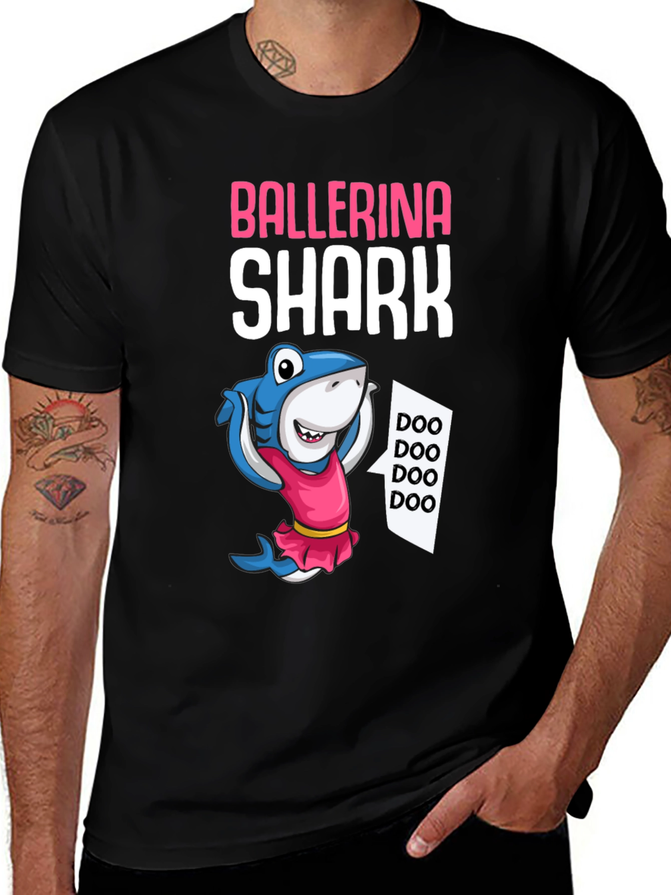 Ballerina Shark T-Shirt - Doo Doo Doo!