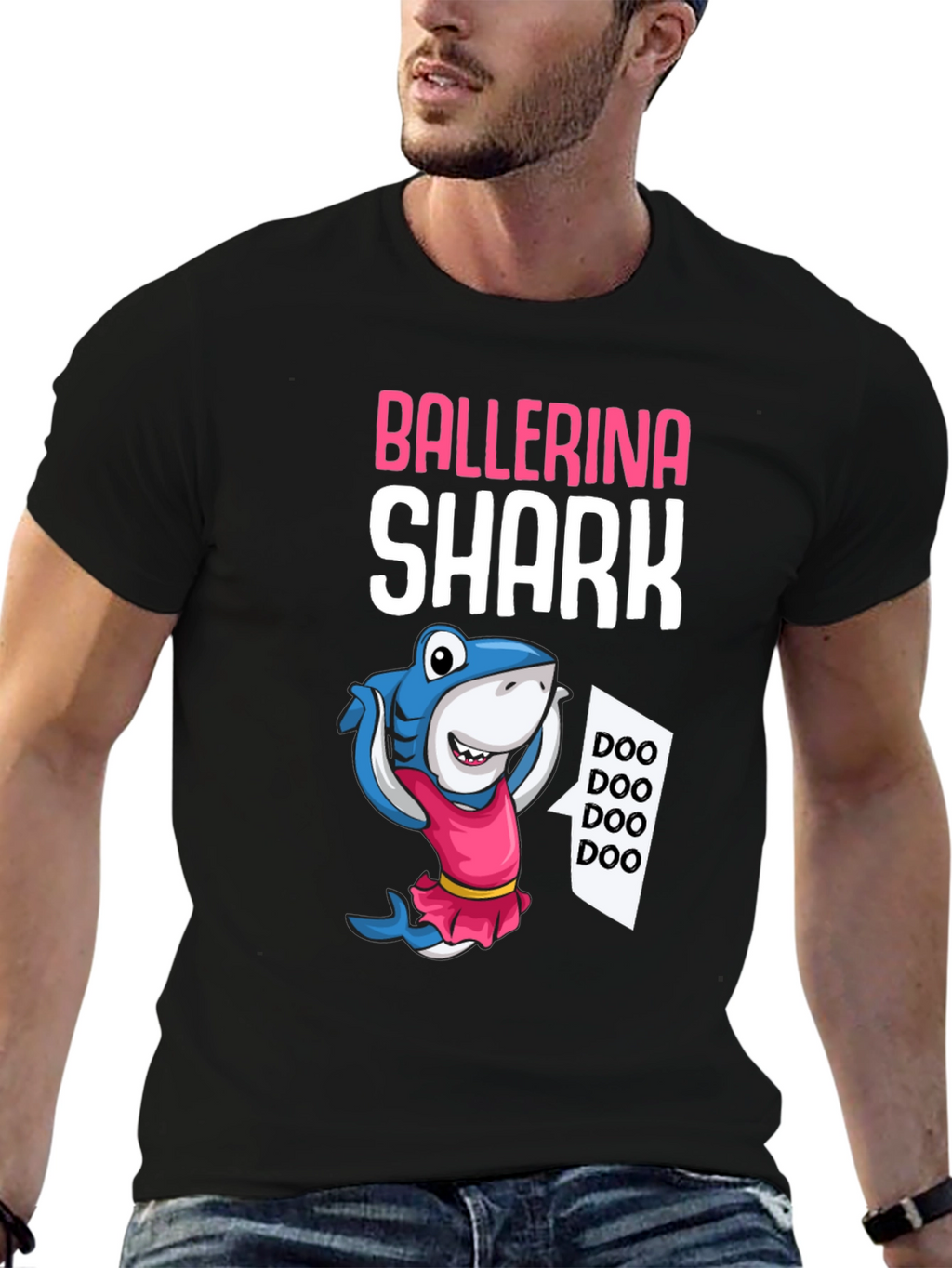 Ballerina Shark T-Shirt - Doo Doo Doo!