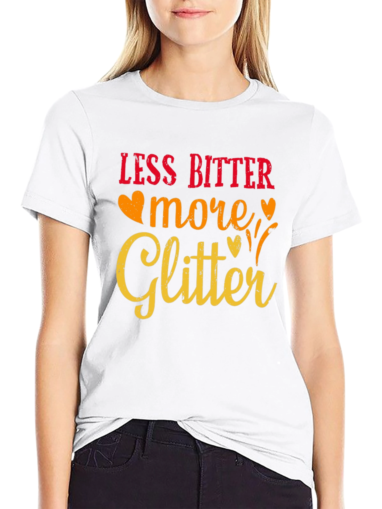 Less Bitter More Glitter Graphic Tee