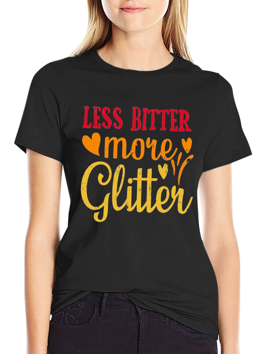Less Bitter More Glitter Graphic Tee